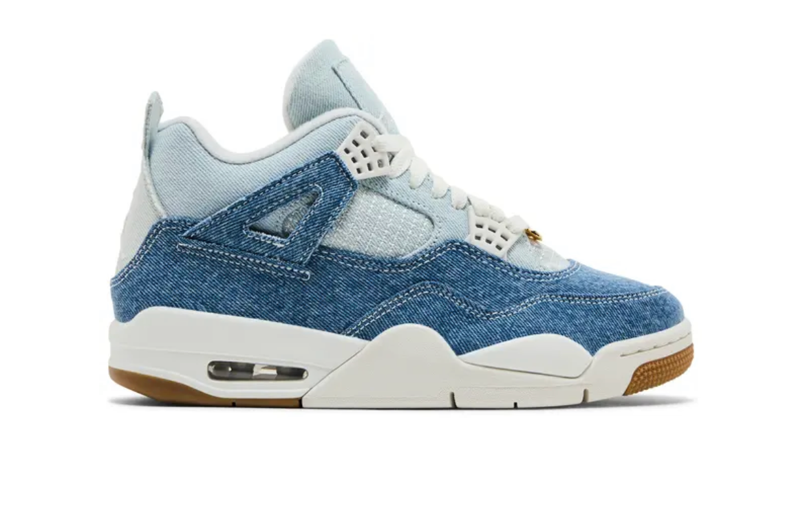 Wmns Air Jordan 4 Retro TEX 'Worn Blue Denim'