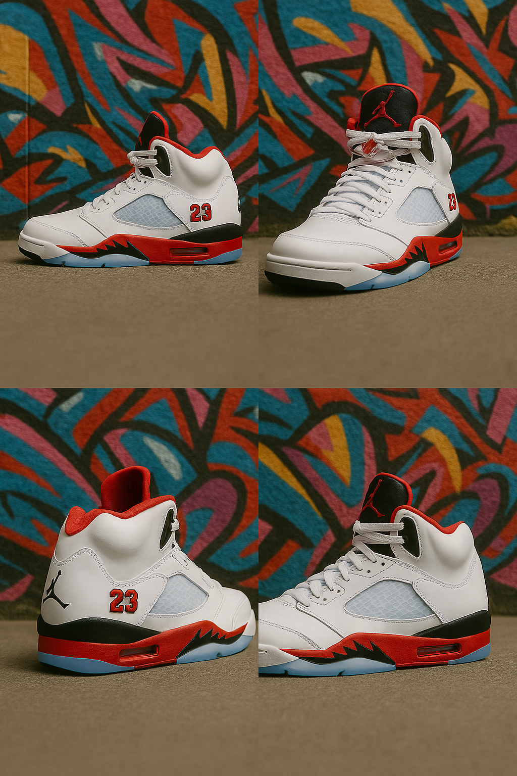 Air Jordan 5 Retro 'Fire Red' 2025