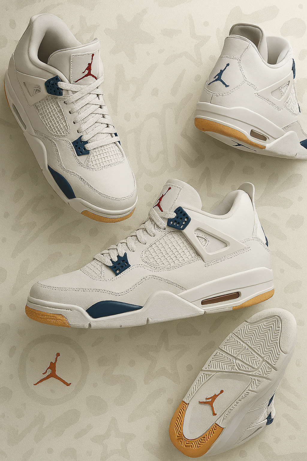 Nike SB x Air Jordan 4 Retro SP 'Navy'