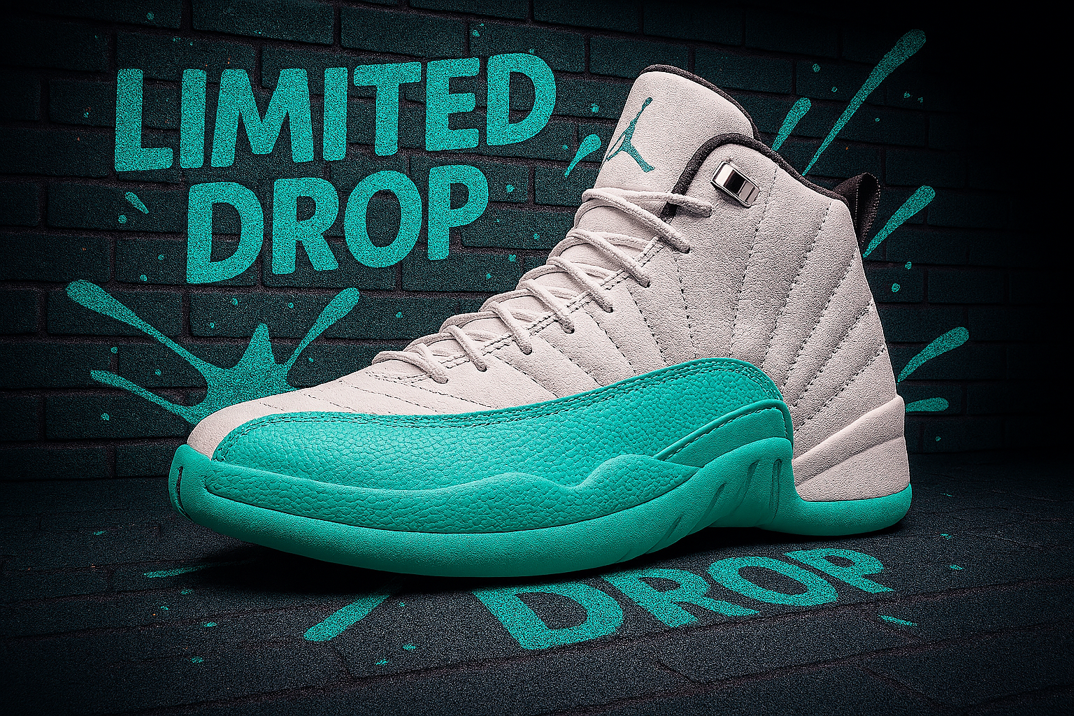 Remix Tha kicks teal combo camo set