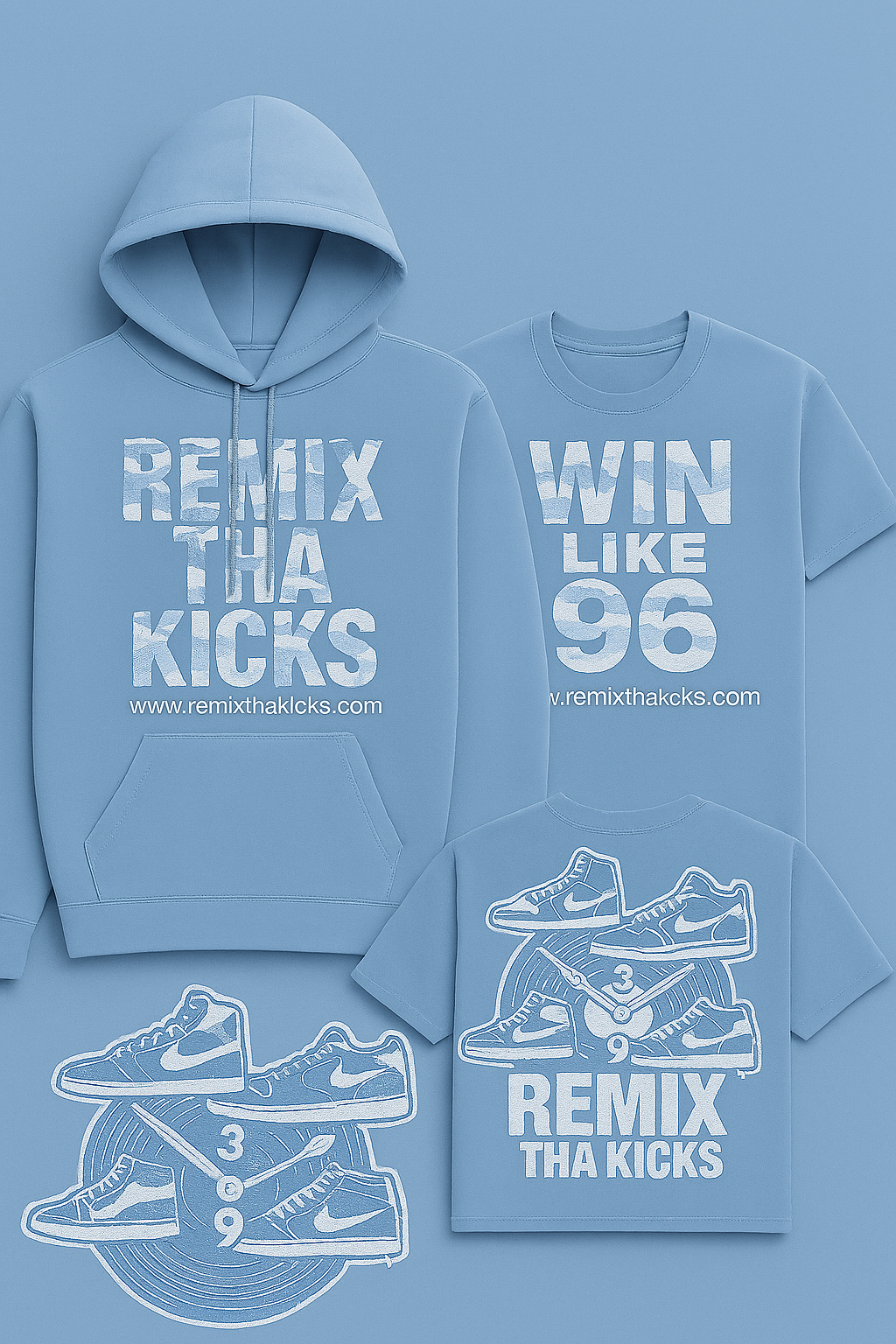 Hoodie and shirt combo