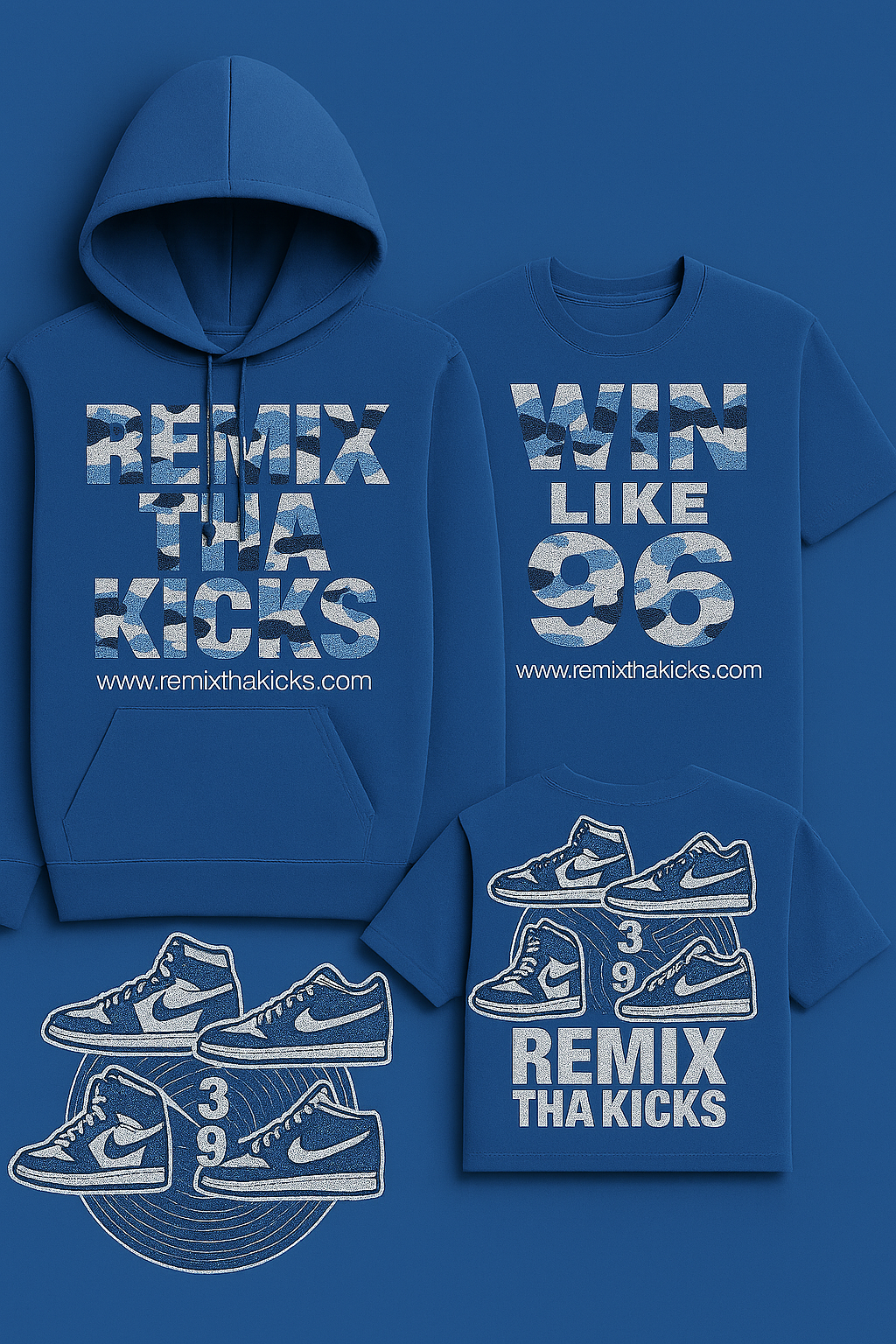 Remix tha kicks win like 96 combo