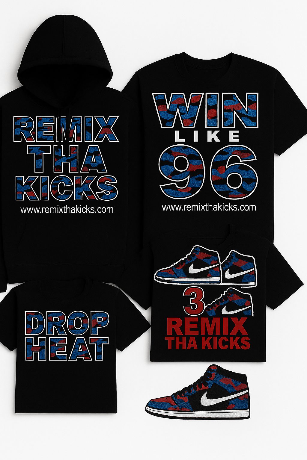 Remix the kicks dark cubs limited edition